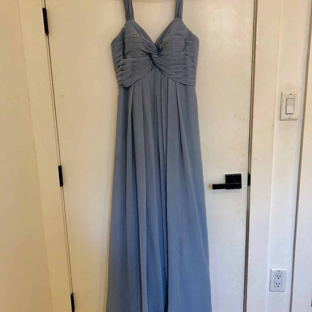 Dusty Blue Formal Dress